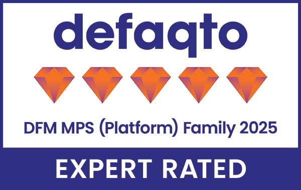 Defaqto DFM MPS (Platform) Family 2025 expert rated logo