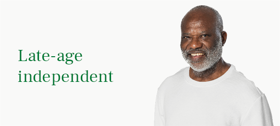Late-age independent