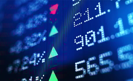 Image showing stock market price movement