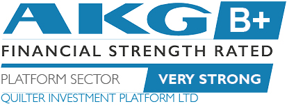 AdviserAsset 7 year platinum rating - Defaqto expert rated 2022 - AKG B+