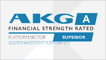 Logo for AKG - A (‘Superior’) for Quilter’s platform