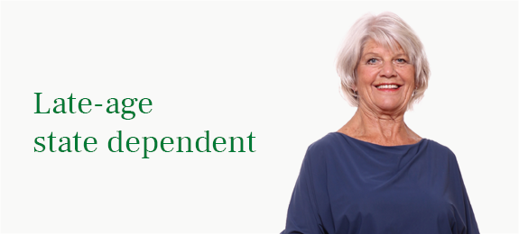 Late-age state dependent